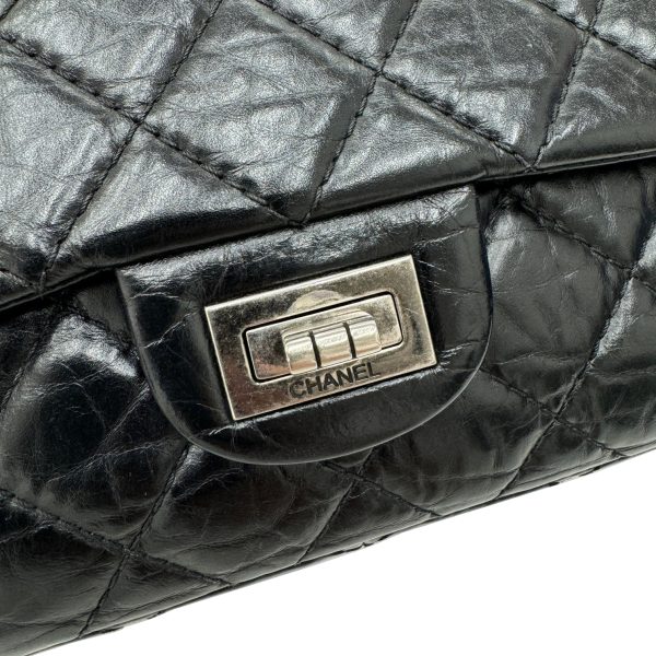 imgrc0096874874 CHANEL 255 Matelasse Shoulder Bag Calf Black