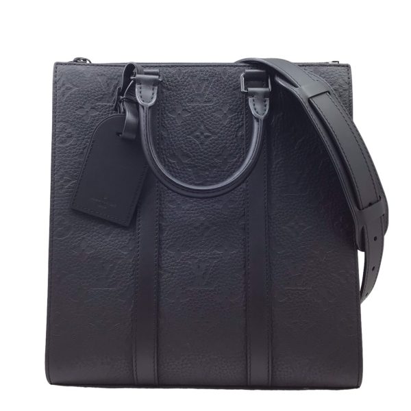 imgrc0096883072 LOUIS VUITTON Sac Pla Tote Bag Monogram Eclipse Black