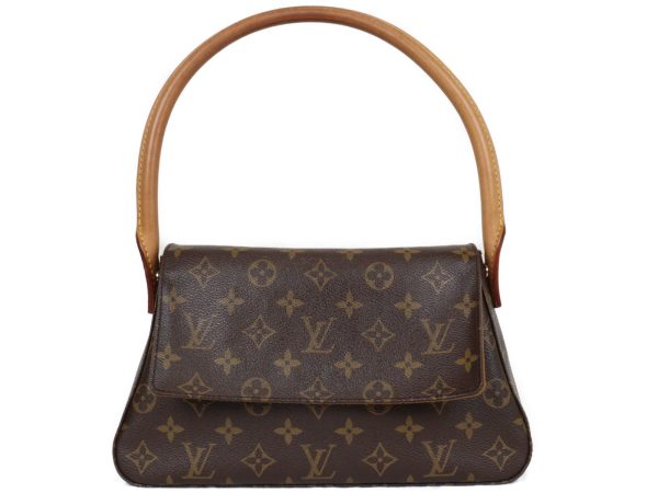 imgrc0096895200 Louis Vuitton Mini Looping Handbag Monogram Brown