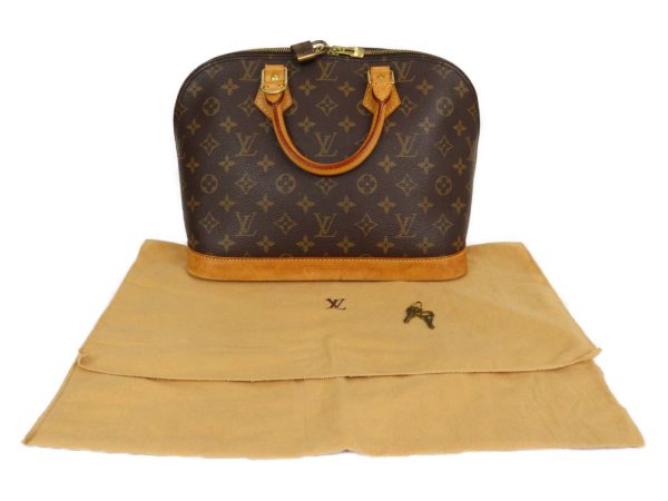 imgrc0096900479 Louis Vuitton Alma Handbag Monogram Brown