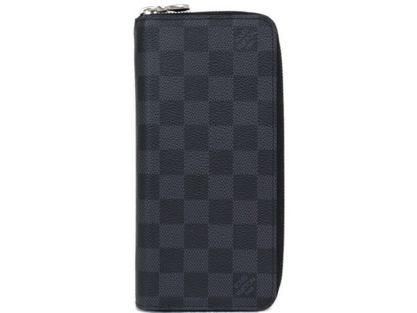 imgrc0096918686 Louis Vuitton Zippy Wallet Vertical Black Grey