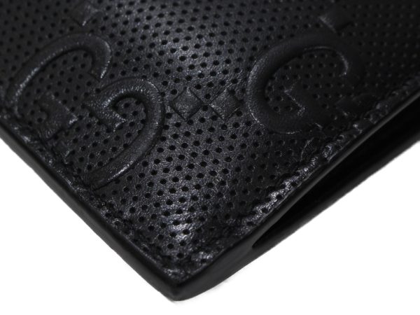 imgrc0096920614 Gucci GG Embossed Clutch Bag Leather Black