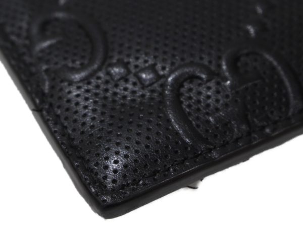 imgrc0096920615 Gucci GG Embossed Clutch Bag Leather Black