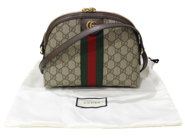 imgrc0096926440 Gucci Offdia GG Shoulder Bag Supreme Canvas Beige