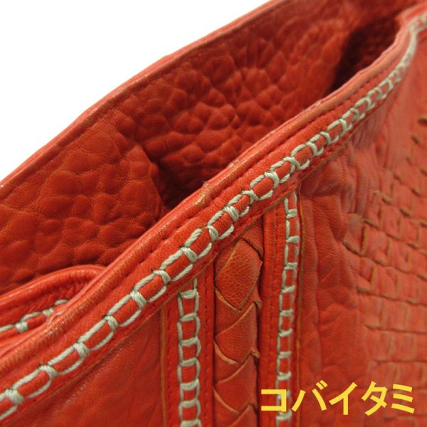 imgrc0096990806 Bottega Veneta Intrecciato Shoulder Bag Orange