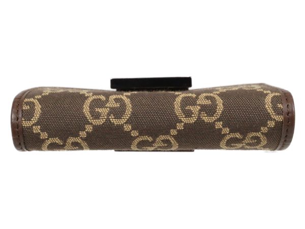 imgrc0096994922 Gucci 6 Key Case GG Canvas Brown