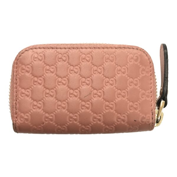 imgrc0097471623 Gucci Coin Case Micro Guccisima GG Pattern Pink Beige