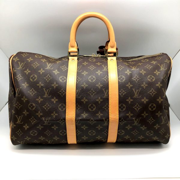 imgrc0097536132 Louis Vuitton Boston Bag Keepall 45 Monogram Brown