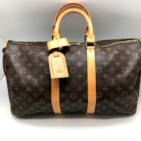 imgrc0097536133 Louis Vuitton Boston Bag Keepall 45 Monogram Brown