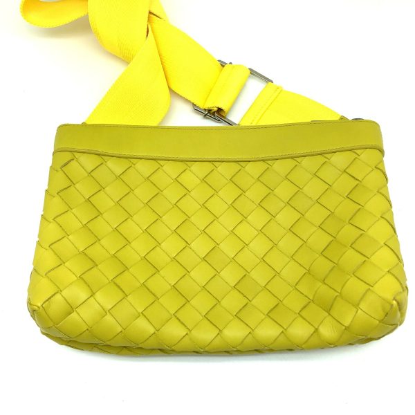 imgrc0097536333 Bottega Veneta Intrecciato Duo Shoulder Bag Yellow