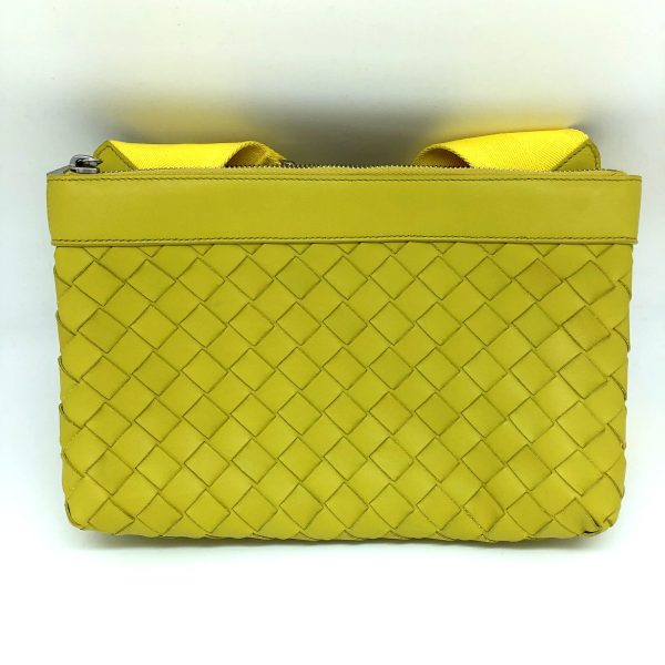 imgrc0097536334 Bottega Veneta Intrecciato Duo Shoulder Bag Yellow