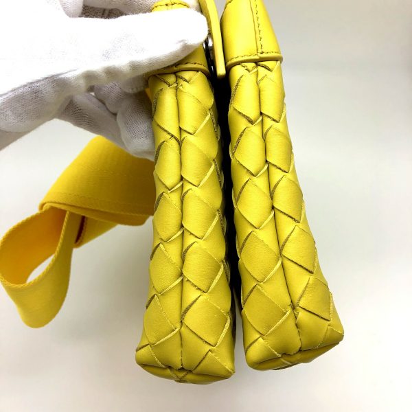 imgrc0097536336 Bottega Veneta Intrecciato Duo Shoulder Bag Yellow