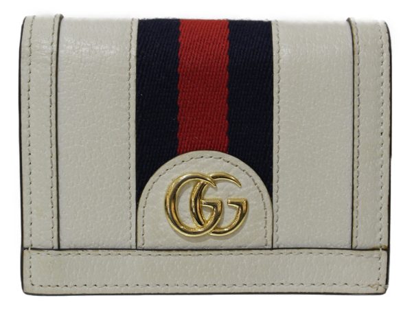 imgrc0097745451 Gucci Ophidia GG Bifold Wallet Off White Red Navy