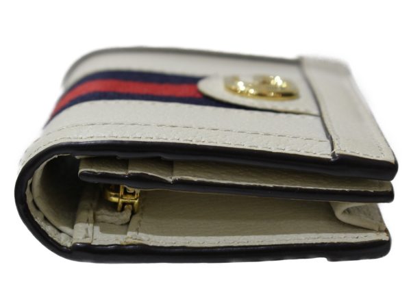 imgrc0097745453 Gucci Ophidia GG Bifold Wallet Off White Red Navy