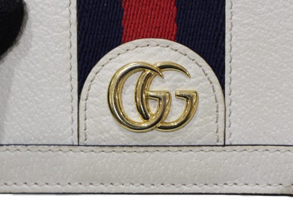 imgrc0097745459 Gucci Ophidia GG Bifold Wallet Off White Red Navy