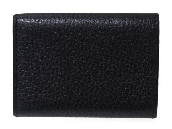 imgrc0097745554 Gucci GG Marmont Compact Tri fold Wallet Black