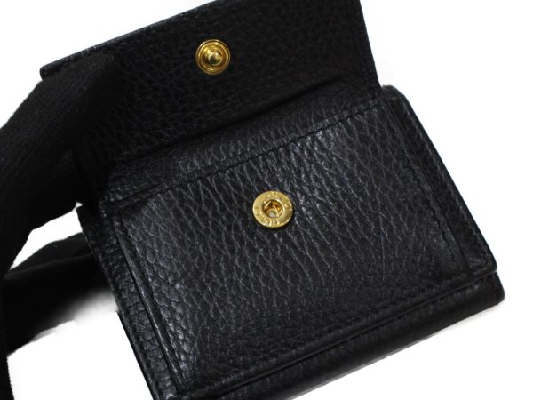 imgrc0097745563 Gucci GG Marmont Compact Tri fold Wallet Black