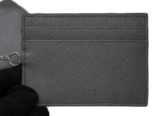 imgrc0097746063 Prada Saffiano Long Wallet Gray