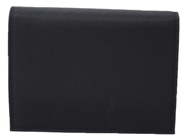 imgrc0097748451 Prada Bifold Wallet Nylon Leather Nero Black