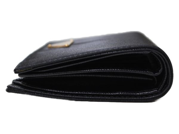 imgrc0097748454 Prada Bifold Wallet Nylon Leather Nero Black