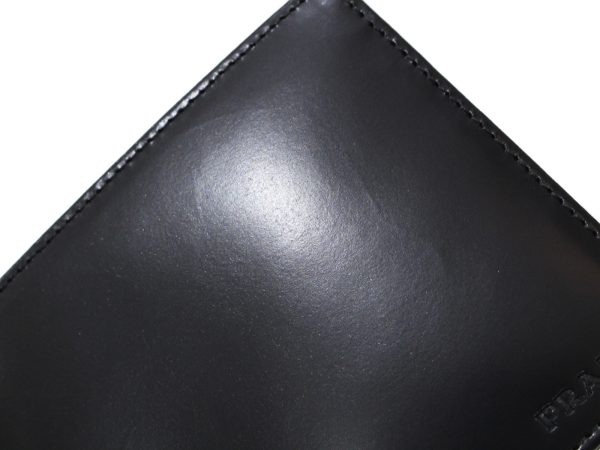 imgrc0097748826 Prada Bifold Wallet Leather Nero Black