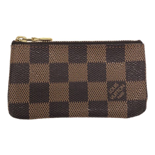 imgrc0097764131 Louis Vuitton Pochette Clé Damier Key Case Brown