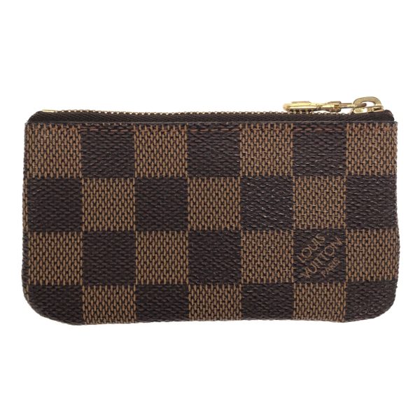 imgrc0097764132 Louis Vuitton Pochette Clé Damier Key Case Brown