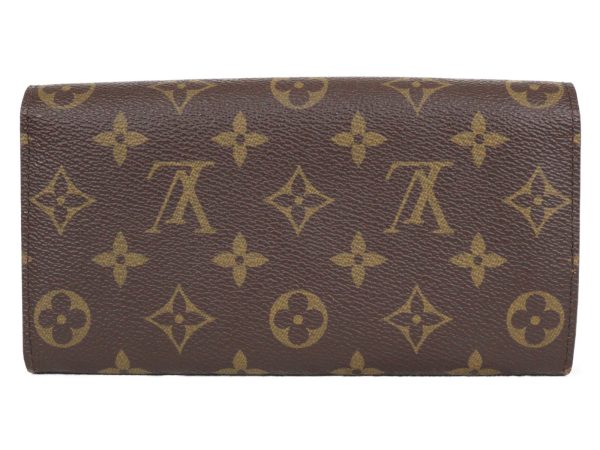 imgrc0097892410 Louis Vuitton Portefeuille Sarah Long Wallet Brown