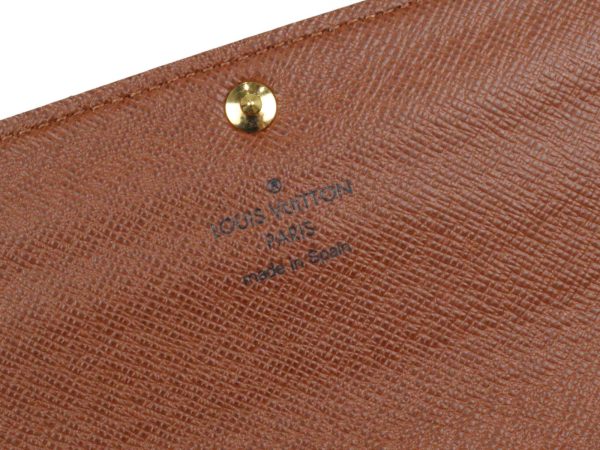 imgrc0097892419 Louis Vuitton Portefeuille Sarah Long Wallet Brown