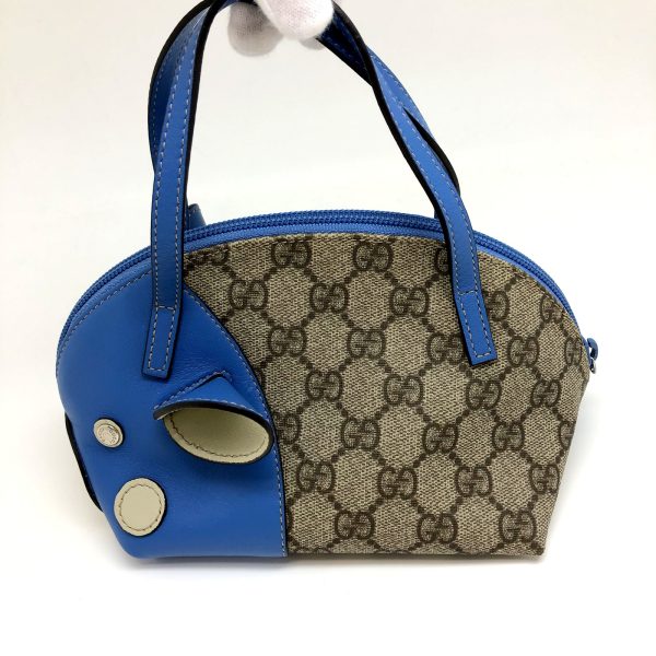 imgrc0097896152 Gucci Handbag GG Pattern Beige Blue