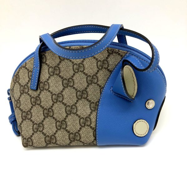 imgrc0097896153 Gucci Handbag GG Pattern Beige Blue