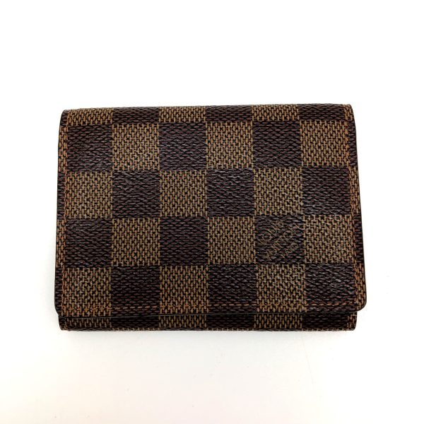 imgrc0098049264 Louis Vuitton Anvelope Carte de Visit Damier Brown Card Case