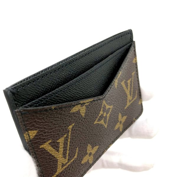 imgrc0098049332 Louis Vuitton Neo Portocart Monogram Macassar Brown Black Card Case