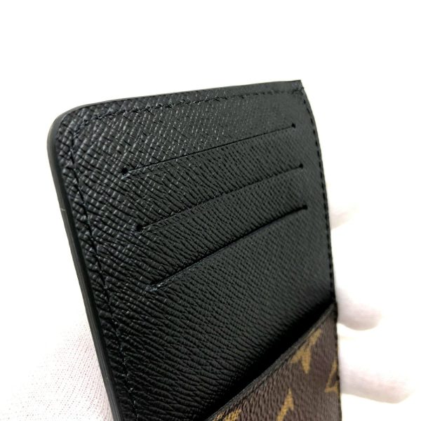 imgrc0098049334 Louis Vuitton Neo Portocart Monogram Macassar Brown Black Card Case