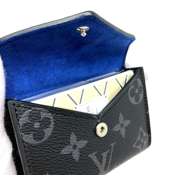 imgrc0098049509 Louis Vuitton Etuit Culte Arsène Monogram Eclipse Card Case Black