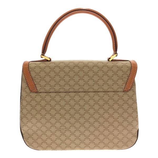 imgrc0098129899 CELINE Macadam Handbag Leather Beige