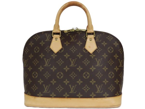 imgrc0098199103 Louis Vuitton Alma Monogram Handbag Brown