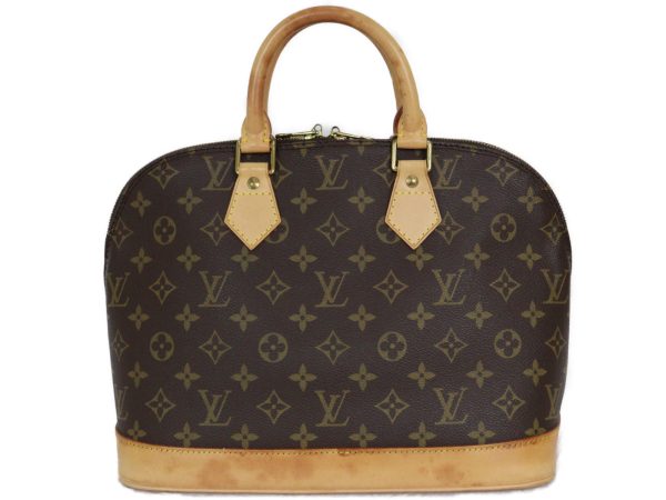 imgrc0098199104 Louis Vuitton Alma Monogram Handbag Brown