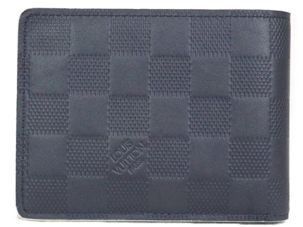 imgrc0098199166 Louis Vuitton Miltiple Bifold Wallet Navy White