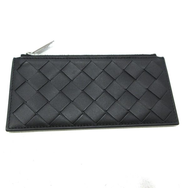 imgrc0098225295 Bottega Veneta Intrecciato Bi fold Wallet Black