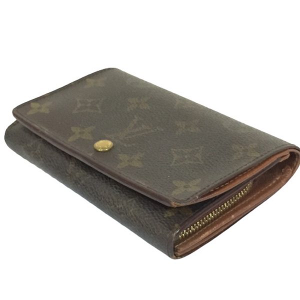 imgrc0098373148 Louis Vuitton Portomone Vietresor Monogram Bifold Wallet Brown