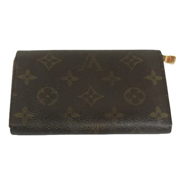 imgrc0098373151 Louis Vuitton Portomone Vietresor Monogram Bifold Wallet Brown