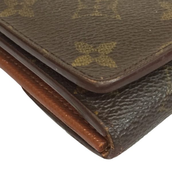 imgrc0098373153 Louis Vuitton Portomone Vietresor Monogram Bifold Wallet Brown