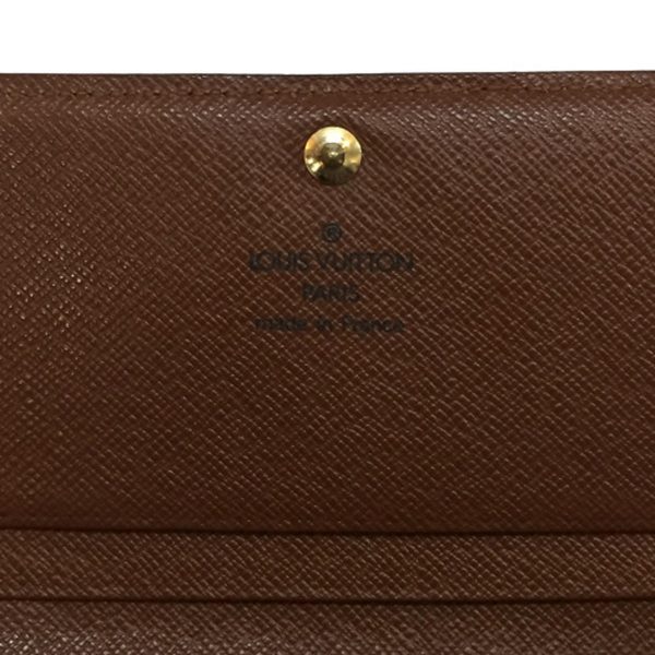 imgrc0098373157 Louis Vuitton Portomone Vietresor Monogram Bifold Wallet Brown