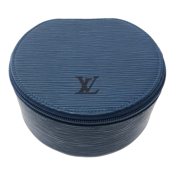 imgrc0098648869 Louis Vuitton Ecrin Bijou Epi Jewelry Case Blue