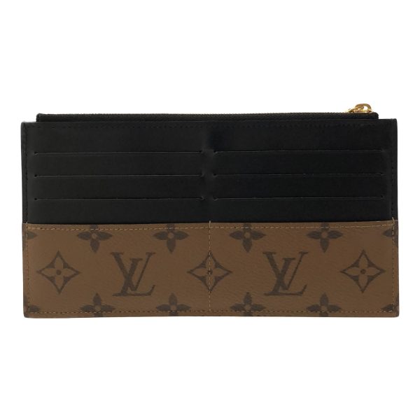 imgrc0098649669 Louis Vuitton Slim Wallet Long Wallet Card Holder Black