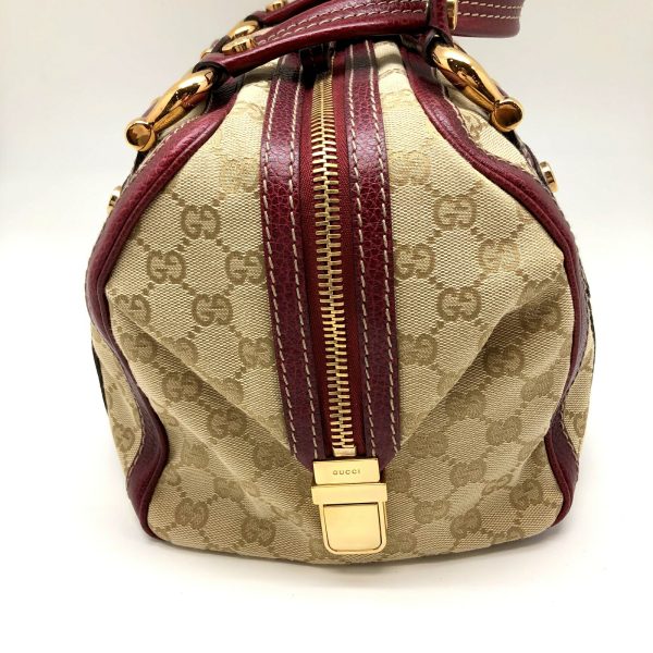 imgrc0098830659 Gucci Hysteria GG Canvas Handbag Wine Red