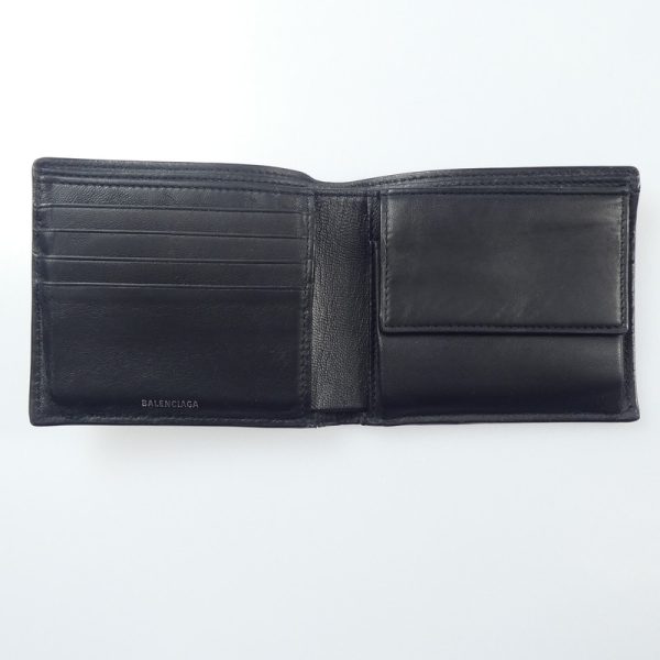 imgrc0099119587 Balenciaga Everyday Bifold Wallet Black