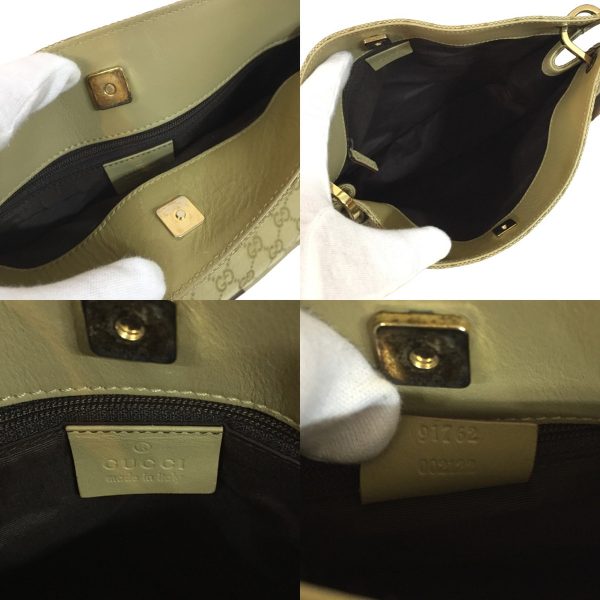 imgrc0099138812 Gucci GG Canvas Shoulder Bag GG Pattern Brown