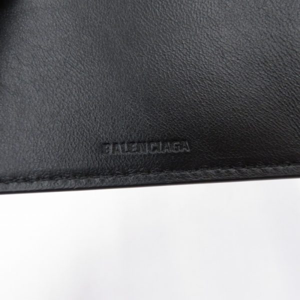 imgrc0099154397 Balenciaga Cash Square Folded Coin Wallet Black